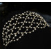 Accesoriu cu perle si design auriu